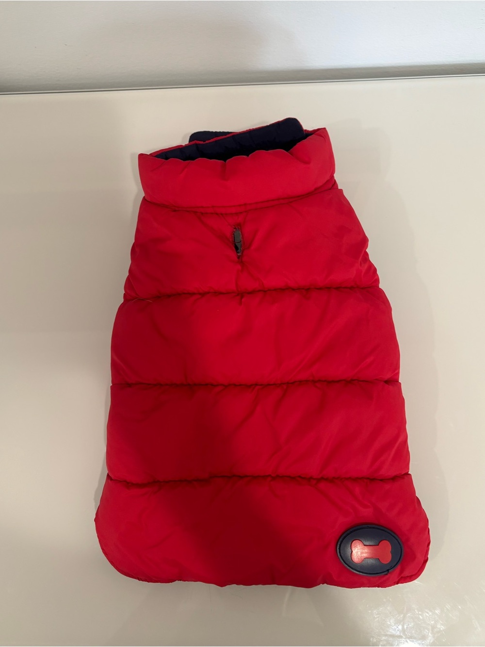 Reversible Puffer Dog Coat